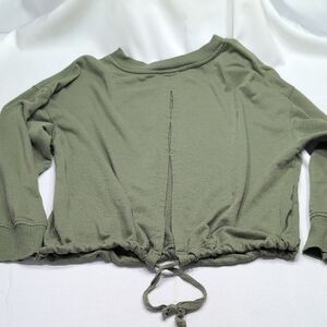 Olive Green Women's Top